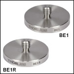 Ø1.25in (31.8 mm) Pedestal Base Adapters