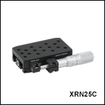 Compact 25 mm Translation Stages with Side-Mounted Micrometers