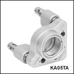 Ø1/2in SM05-Threaded Kinematic Mirror Mount, 3 Adjusters