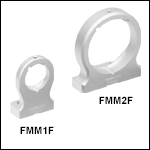 Front-Loading Fixed Mirror Mounts for OEM Applications<br>