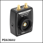 Si Amplified Photodetector, USB DAQ, Switchable Gain<br> Si Amplified Photodetector, USB DAQ, Switchable Gain<br>