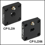 Individual 30 mm Cage Plates for Laser Diodes