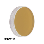 Calcium Fluoride Beamsplitter Coated for 1 - 6 µm