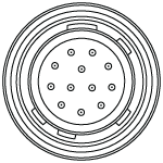 12-Pin Hirose Connector