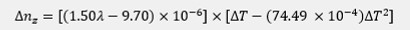Index Temp Dependence LBO
