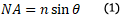 Numerical Aperture
