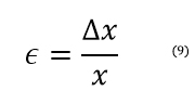 Strain Equation