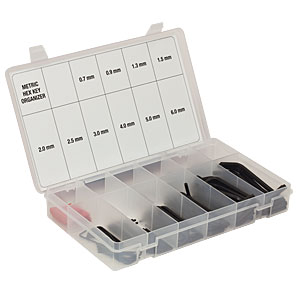 HK2B88 - 190-Piece Hex Key Kit, Metric 