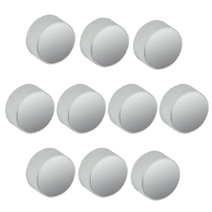 PF05-03-G01-10 -  Ø1/2in Protected Aluminum Mirror, 10 Pack