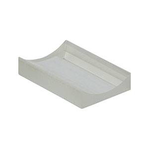 LK4326-UV - f=-25.0 mm, Plano-Concave Cylindrical Lens, UV Grade Fused Silica, H=15.0 mm, L=23.0 mm, AR Coating: 245-400 nm
