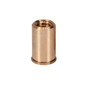 CS25SSN1P - 1/4in-20 X 0.57in Phosphor Bronze Coarse Adjustment Bushing