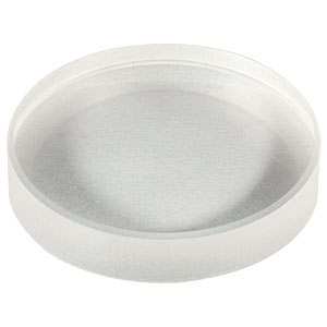 LF5961 - Ø1" CaF<sub>2</sub> Negative Meniscus Lens, f = -200.0 mm, Uncoated