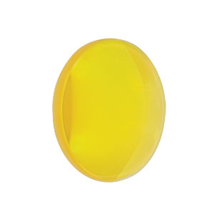 LA5817-D - Ø1" CaF<sub>2</sub> Plano-Convex Lens, f = 100.0 mm, AR-Coated: 1.65 - 3.0 µm