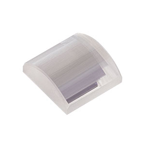 AYL1210-A - f = 10.00 mm, L = 12.5 mm, H = 12.5 mm, S-LAH64 Plano-Convex Acylindrical Lens, AR Coating: 350 - 700 nm