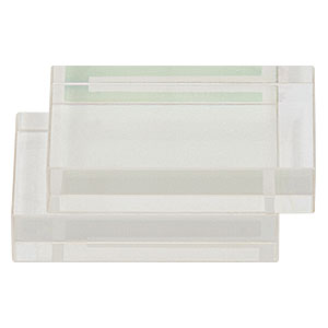 LCC1324-A - 10 mm x 10 mm Empty Liquid Crystal Cell, 20 µm Gap, No PI Layer
