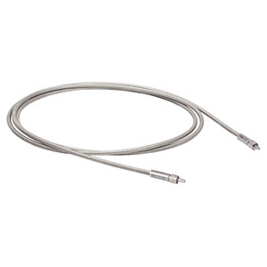 BF20HSMA02 - Round Fiber Bundle, Ø2.0 mm, High OH, SMA to SMA, 2 m