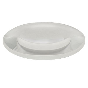 LB4553 - f = 75.0 mm, Ø2in UV Fused Silica Bi-Convex Lens, Uncoated 