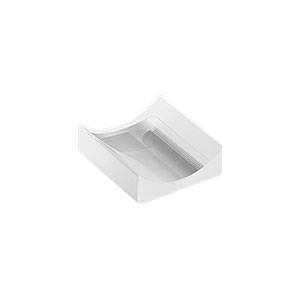 LK1085L1 - f=-20.01 mm, H=15 mm, L=17 mm, N-BK7 Plano-Concave Cylindrical Lens, Uncoated