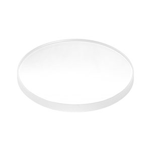 LB4941-UV - f = 100.0 mm, Ø1in UV Fused Silica Bi-Convex Lens, AR Coating: 245 - 400 nm 