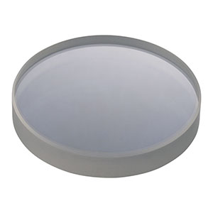 LF4986-UV - f = -1000.0 mm, Ø1in UV Fused Silica Negative Meniscus Lens, AR Coating: 245-400 nm 