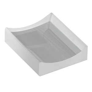 LK1006L1-A - f=-22.19 mm, H=12.5 mm, L=15 mm, N-BK7 Plano-Concave Cylindrical Lens, ARC: 350-700 nm