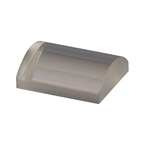 LJ1155L1-A - f = 19.70 mm, H = 16.00 mm, L = 18.0 mm, N-BK7 Plano-Convex Cylindrical Lens, Antireflection Coating: 350-700 nm