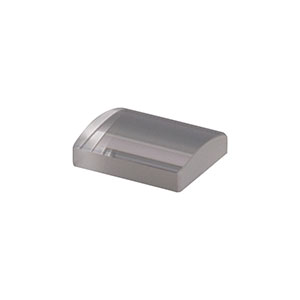 LJ1810L1-A - f = 24.88 mm, H = 10.00 mm, L = 12.0 mm, N-BK7 Plano-Convex Cylindrical Lens, Antireflection Coating: 350-700 nm