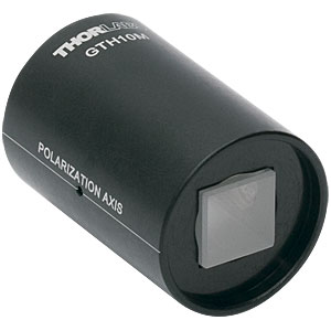 GTH10M - Mounted Glan-Thompson Calcite Polarizer, 10 mm x 10 mm Clear Aperture