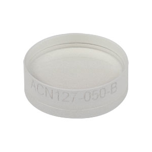 ACN127-050-B - f = -50.0 mm, Ø1/2in Achromatic Doublet, ARC: 650 - 1050 nm