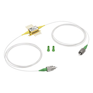 BOA1554 - C-Band High Power Booster Optical Amplifier, CWL = 1520 nm (Typ.), 22.04 dBm (Typ.) Output Power, Butterfly Pkg, SM, FC/APC