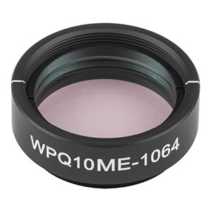 WPQ10ME-1064 - Ø1in Mounted Polymer Zero-Order Quarter-Wave Plate, SM1-Threaded Mount, 1064 nm