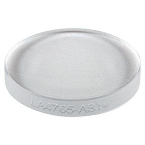 LA4765-AB - f = 50 mm, Ø1/2in UVFS Plano-Convex Lens, ARC: 400 - 1100 nm