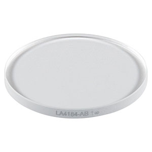 LA4184-AB - f = 500 mm, Ø1in UVFS Plano-Convex Lens, ARC: 400 - 1100 nm 
