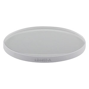 LB4453-A - f = 500 mm, Ø1in UV Fused Silica Bi-Convex Lens, AR Coating: 350 - 700 nm