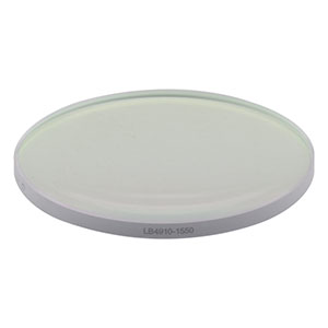 LB4910-1550 - f = 500 mm, Ø2in UV Fused Silica Bi-Convex Lens, 1550 nm V-Coating