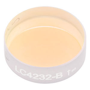 LC4232-B - Ø1/2in, f = -100 mm, UV Fused Silica Plano-Concave Lens, ARC: 650 - 1050 nm