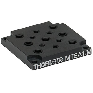 MTSA1/M - Adapter Plate with M6 x 1.0 and M4 x 0.7 Tapped Holes for MTS Series Linear Stages