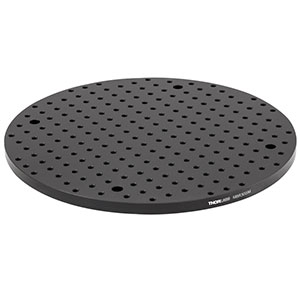 MBR300/M - Aluminum Breadboard, Ø300.0 mm x 12.7 mm, M6 Double-Density Taps