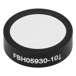 FBH05930-10 - Hard-Coated Bandpass Filter, Ø12.5 mm, CWL = 930 nm, FWHM = 10 nm
