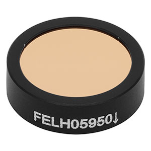 FELH05950 - Ø12.5 mm Longpass Filter, Cut-On Wavelength: 950 nm