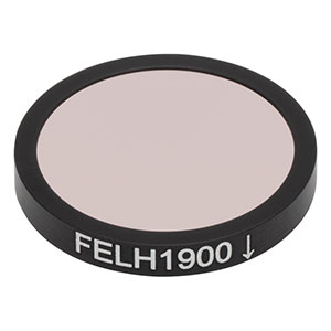 FELH1900 - Ø25.0 mm Longpass Filter, Cut-On Wavelength: 1900 nm