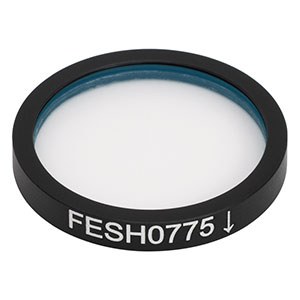 FESH0775 - Ø25.0 mm Shortpass Filter, Cut-Off Wavelength: 775 nm