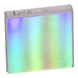 GTD13-08 - Deep UV Transmission Grating, 830 Grooves/mm, 19.4° Groove Angle, 12.7 mm x 12.7 mm