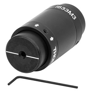 I633M3 - Free-Space Isolator, 633 nm, Ø2.7 mm Max Beam, 3 W Max