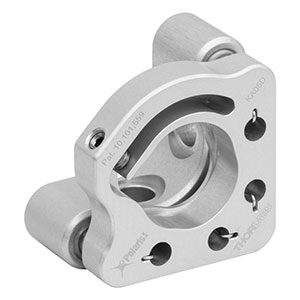 KA05D - Polaris<sup>®</sup>KA Ø1/2in Kinematic Mirror Mount, 3 Low-Profile Hex Adjusters, Monolithic Optic Retention