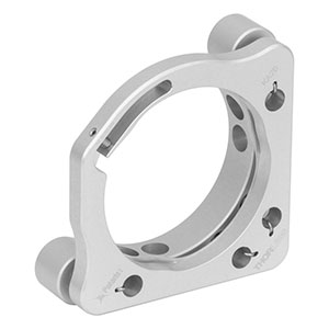 KA2B - Polaris®KA Ø2in Kinematic Mirror Mount, 2 Low-Profile Hex Adjusters, Monolithic Optic Retention