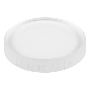 LA1611-AB - N-BK7 Plano-Convex Lens, Ø1/2in, f = 60 mm, AR Coating: 400 - 1100 nm