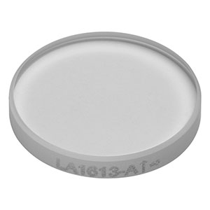 LA1613-A - N-BK7 Plano-Convex Lens, Ø1/2in, f = 125 mm, AR Coating: 350 - 700 nm