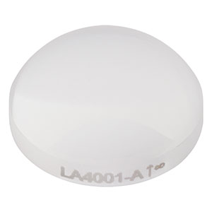 LA4001-AB - f = 15 mm, Ø1/2in UVFS Plano-Convex Lens, ARC: 400 - 1100 nm