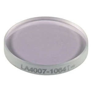 LA4007-1064 - f = 250 mm, Ø1/2in UVFS Plano-Convex Lens, 1064 nm V-Coat